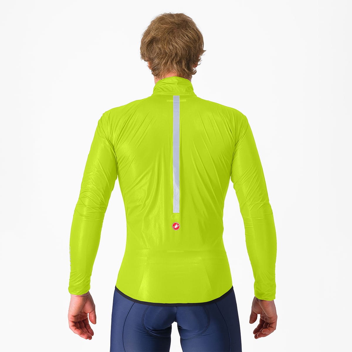 CASTELLI SQUALL SHELL Bunda žlutá/černá