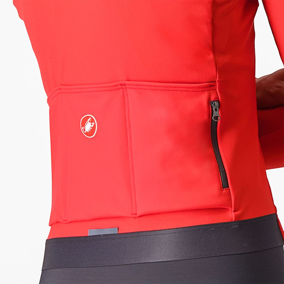 CASTELLI ESPRESSO THERMAL Dámský dres s dlouhým rukávem Pink/Black