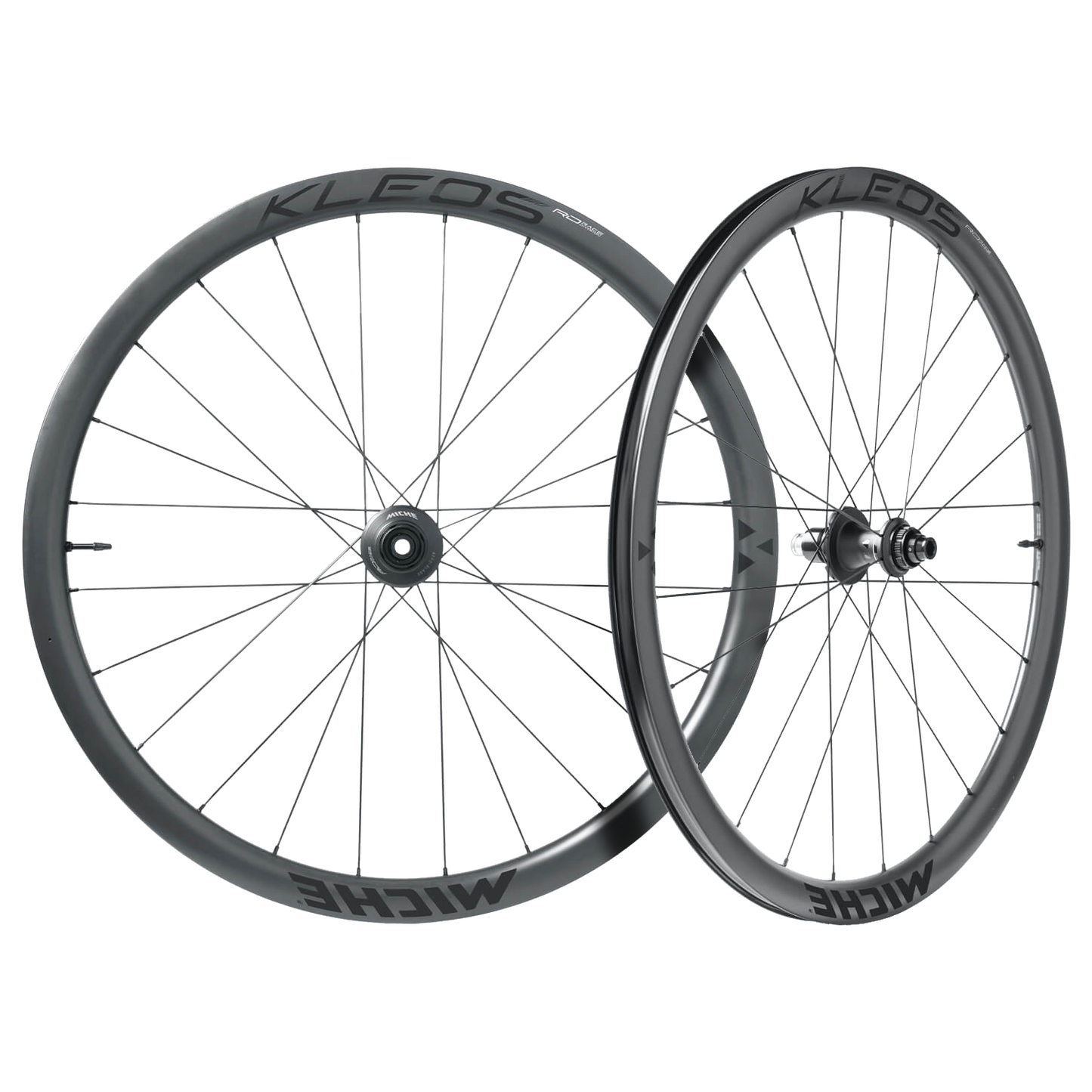 Pair of MICHE KLEOS RD 36 DISC Tubeless Ready Wheels (Center Lock)