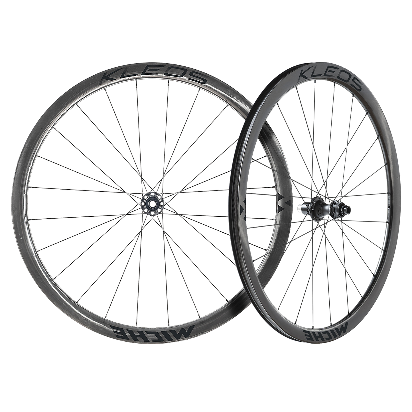 Pair of MICHE KLEOS 36 DISC Tubeless Ready Wheels (Center Lock)