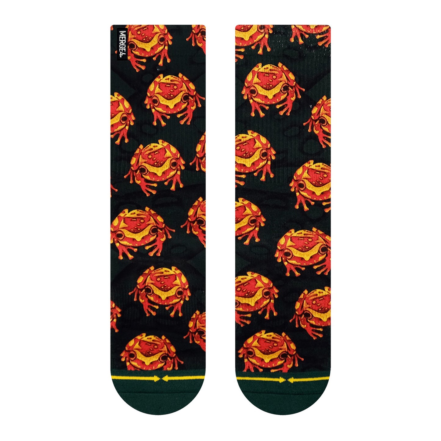 MERGE4 DJBM TEE FROG Socks