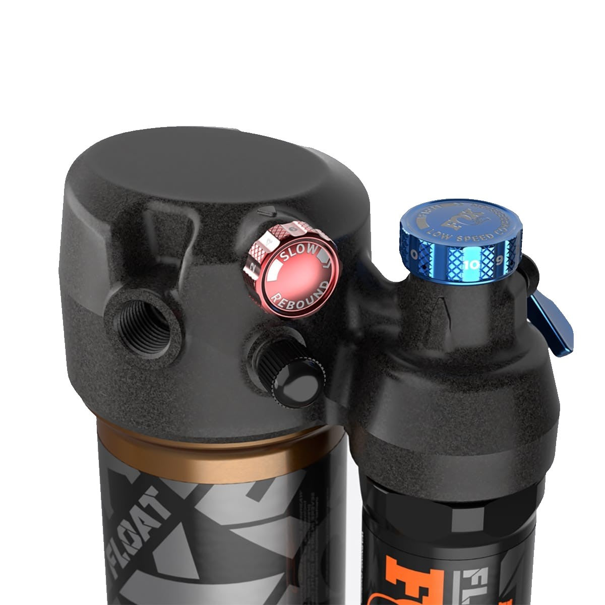 Tlumič FOX FLOAT X FACTORY Trunnion Mid Reb/Mid Comp