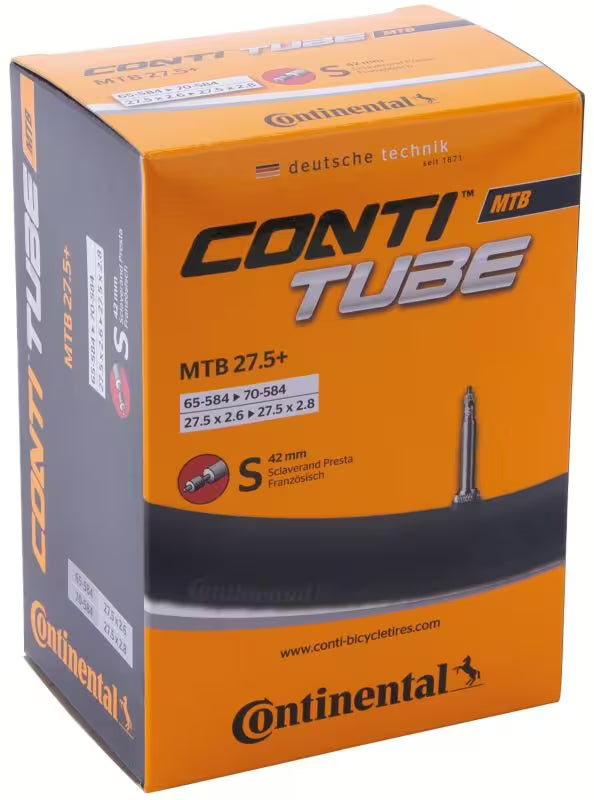 CONTINENTAL inner tube 27.5x2.60-2.80 Presta 42mm (set of 25)