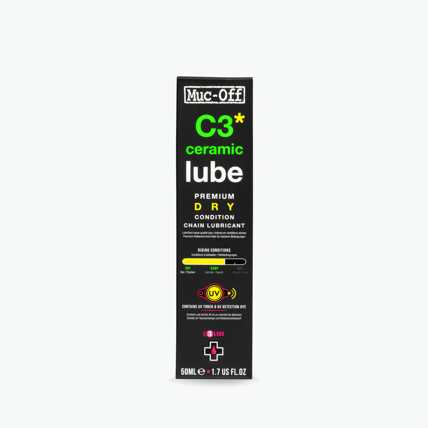 Lubricant Ceramic Dry Conditions MUC-OFF C3 DRY CERAMIQUE LUBE (50 ml)