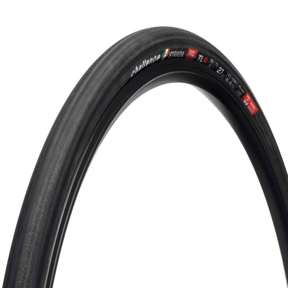 Pneumatika CHALLENGE STRADA 700x27c Tubeless Ready černá