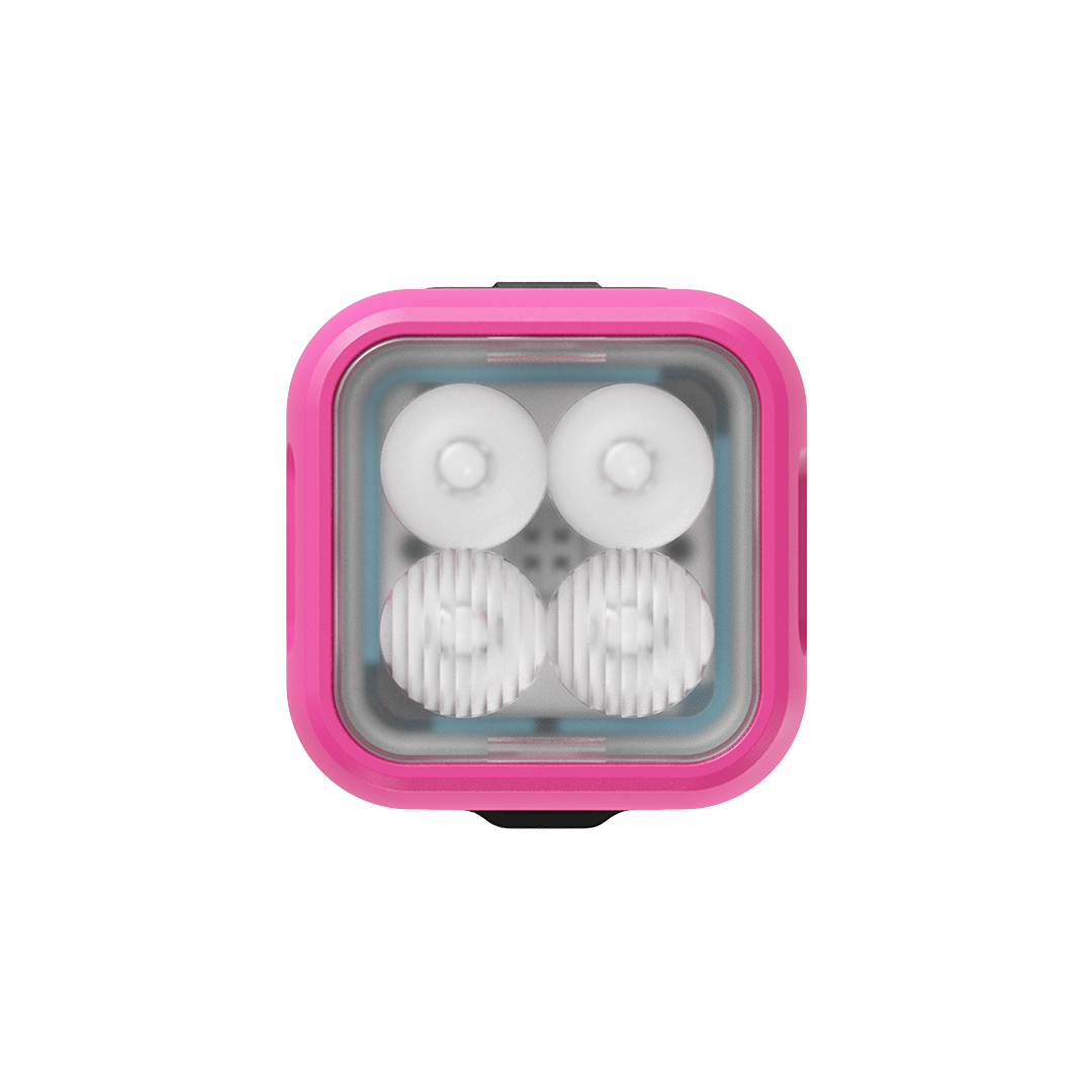 KNOG BLINDER PRO 900 růžové přední světlo - limitovaná edice E.F. Pro Cycling