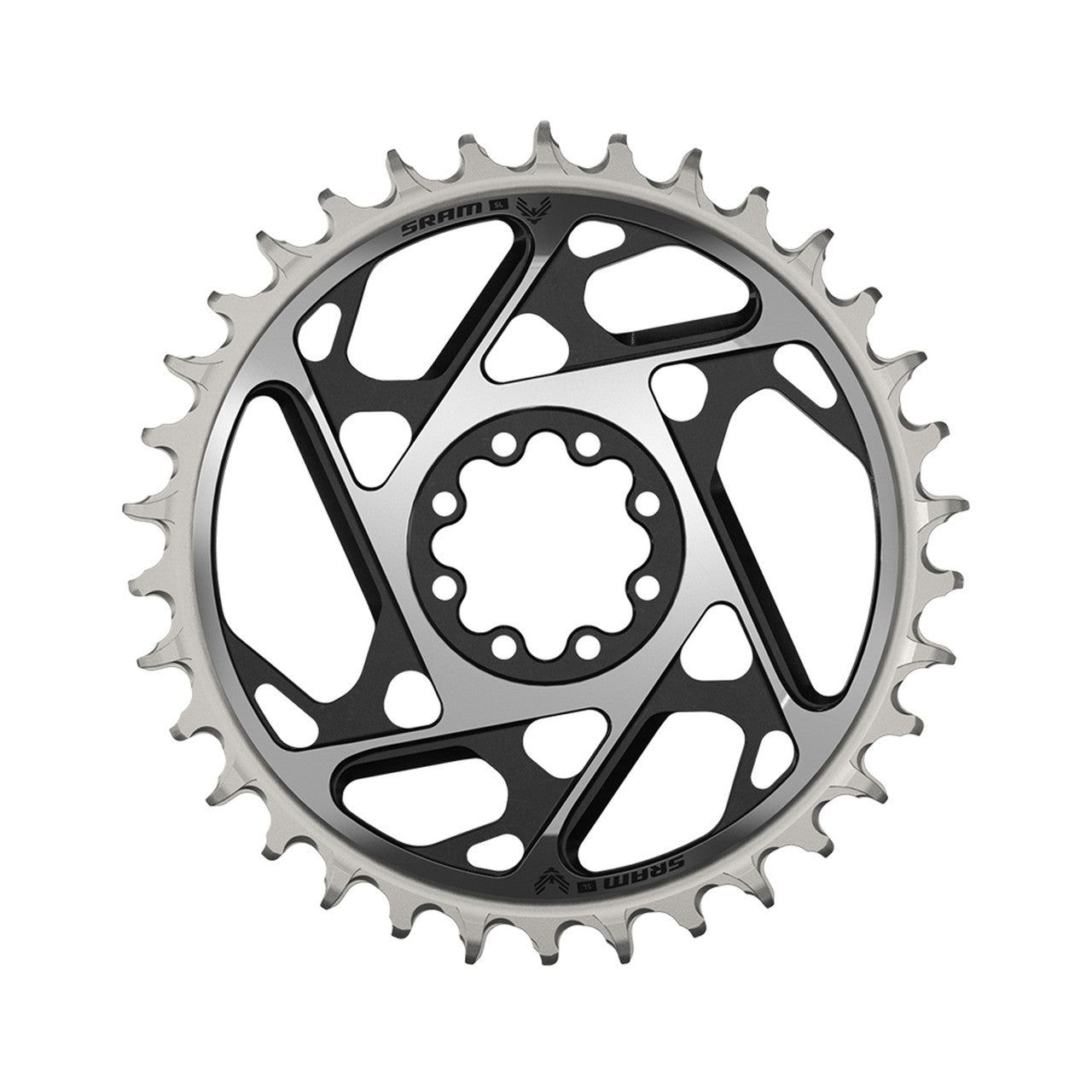 SRAM XX-SL T-TYPE EAGLE BOOST 12V Direct Mount 3mm Offset Mono řetězový kroužek černý/stříbrný