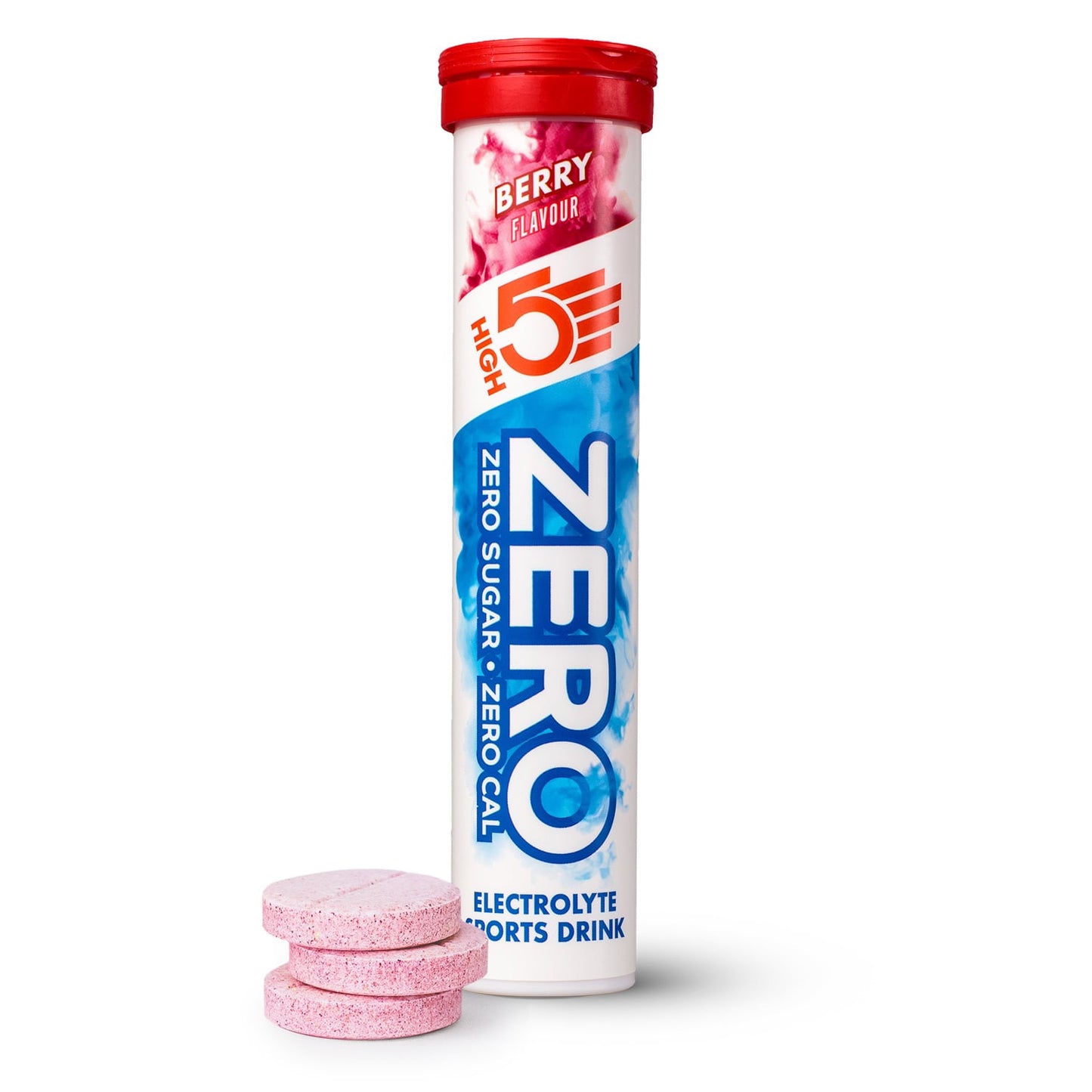 Elektrolytové hydratační tablety HIGH5 ZERO (x20) Ovoce červená