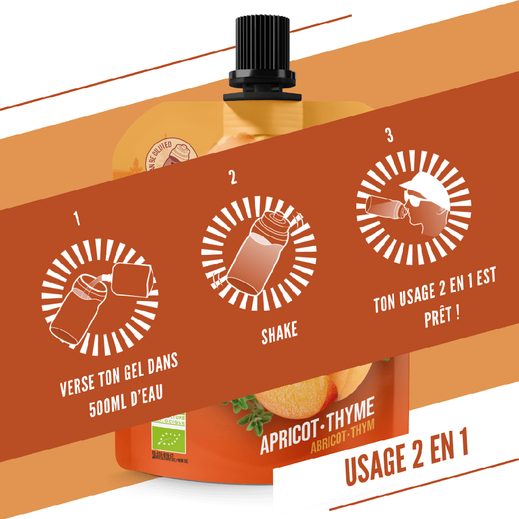 BAOUW Energizing Gel Organic Apricot-Thyme (85g)