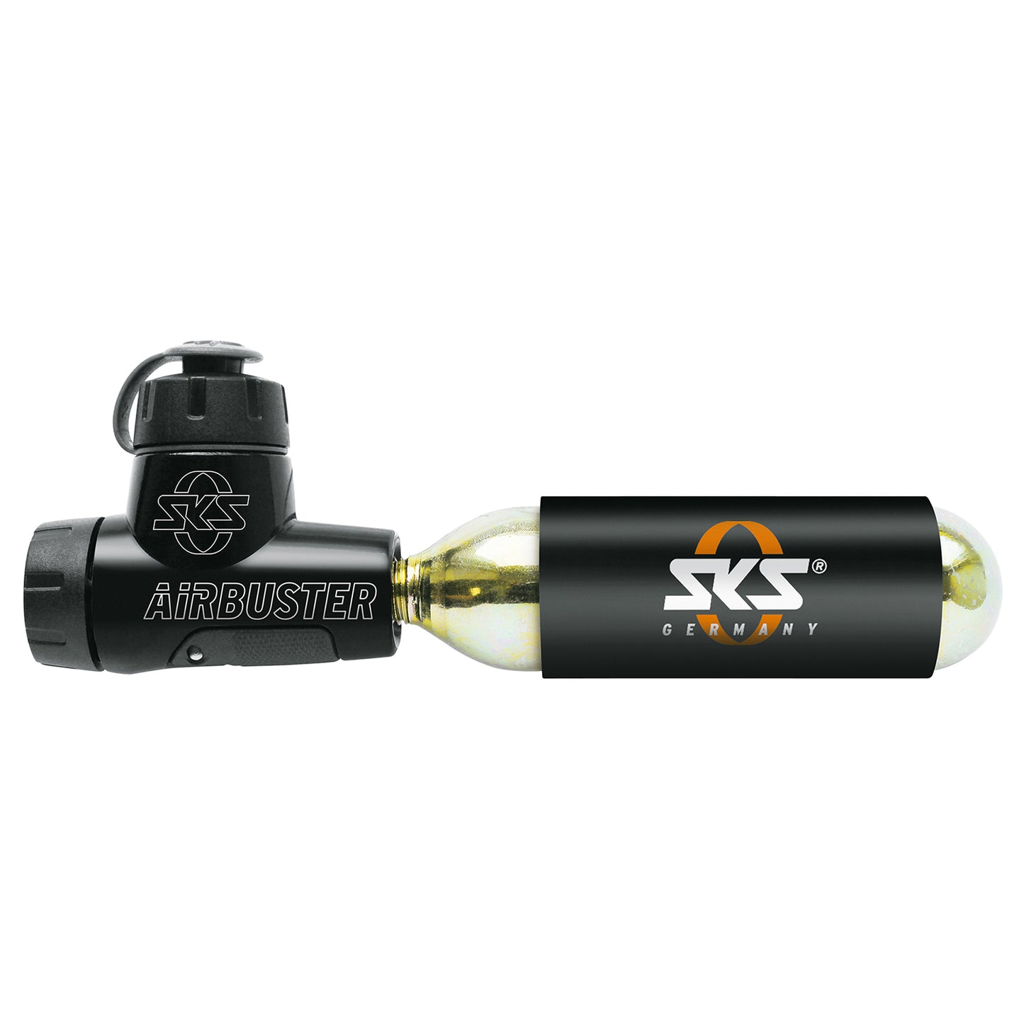 SKS Germany AIRBUSTER CO2 striker + 16 g kazeta se závitem (x1)
