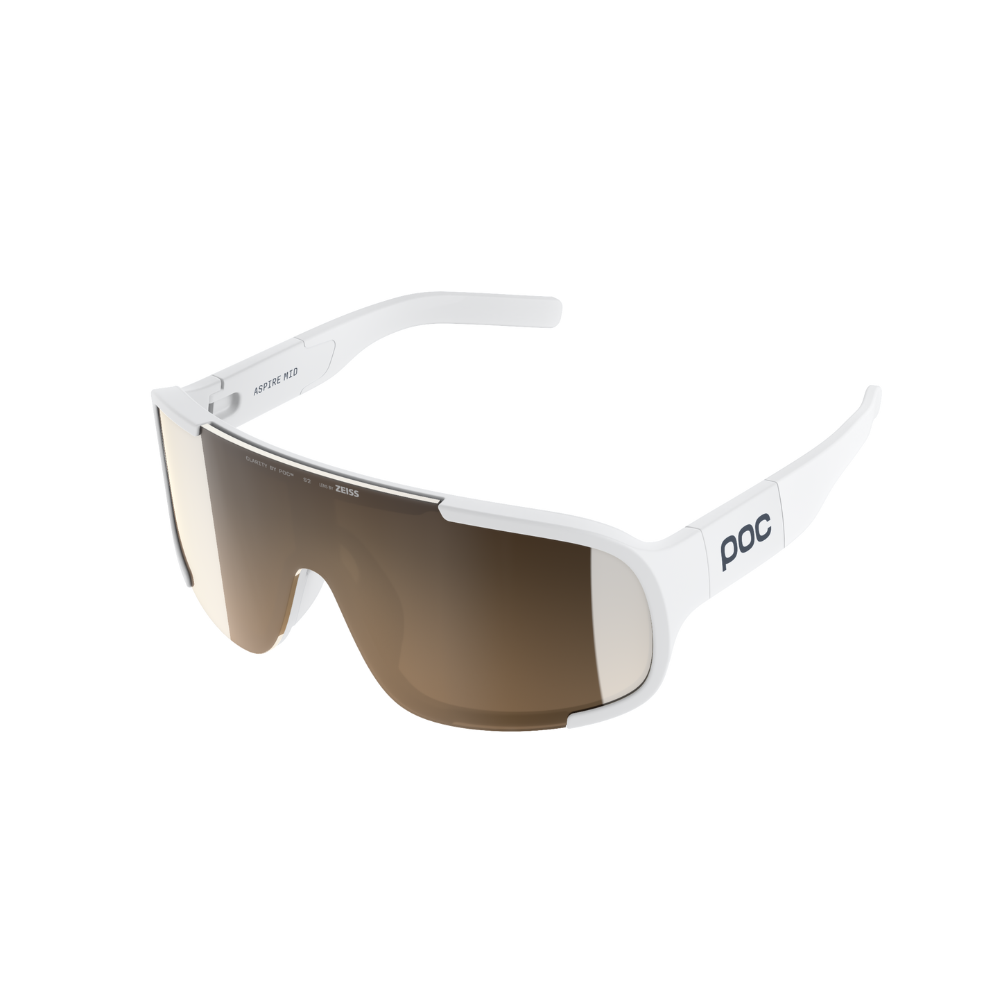 Brýle POC ASPIRE Black Clarity Trail/Partly Sunny Silver Lens