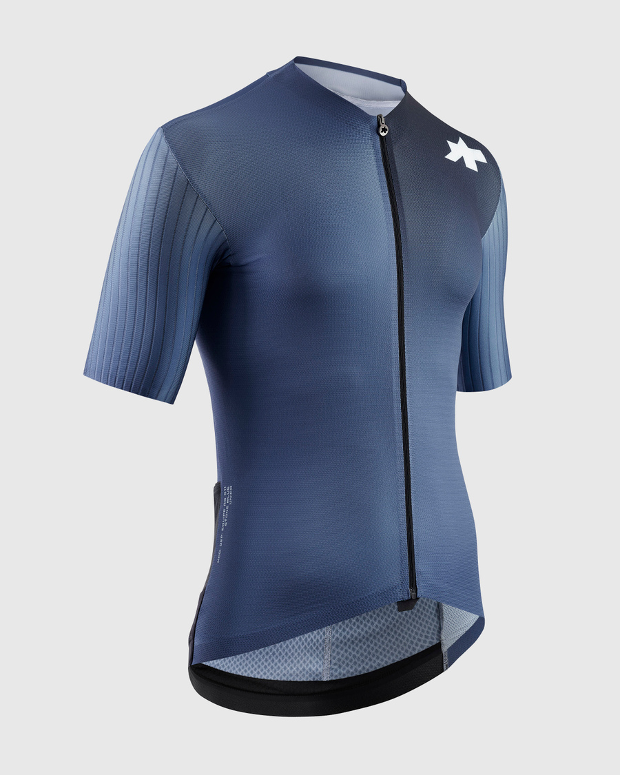 ASSOS EQUIPE RS S11 Dres s krátkým rukávem modrý