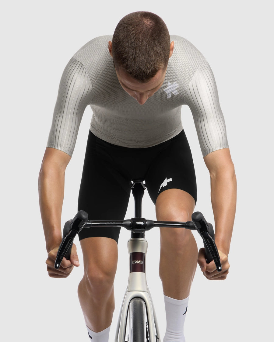 ASSOS EQUIPE RSR S11 Dres s krátkým rukávem White 2026