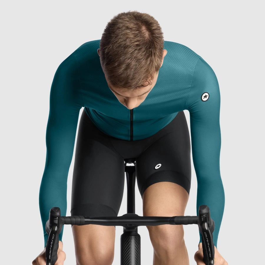 ASSOS MILLE GT Long Sleeve S11 Foundation Green Jersey