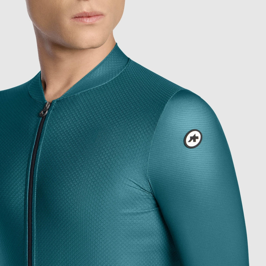ASSOS MILLE GT Long Sleeve S11 Foundation Green Jersey