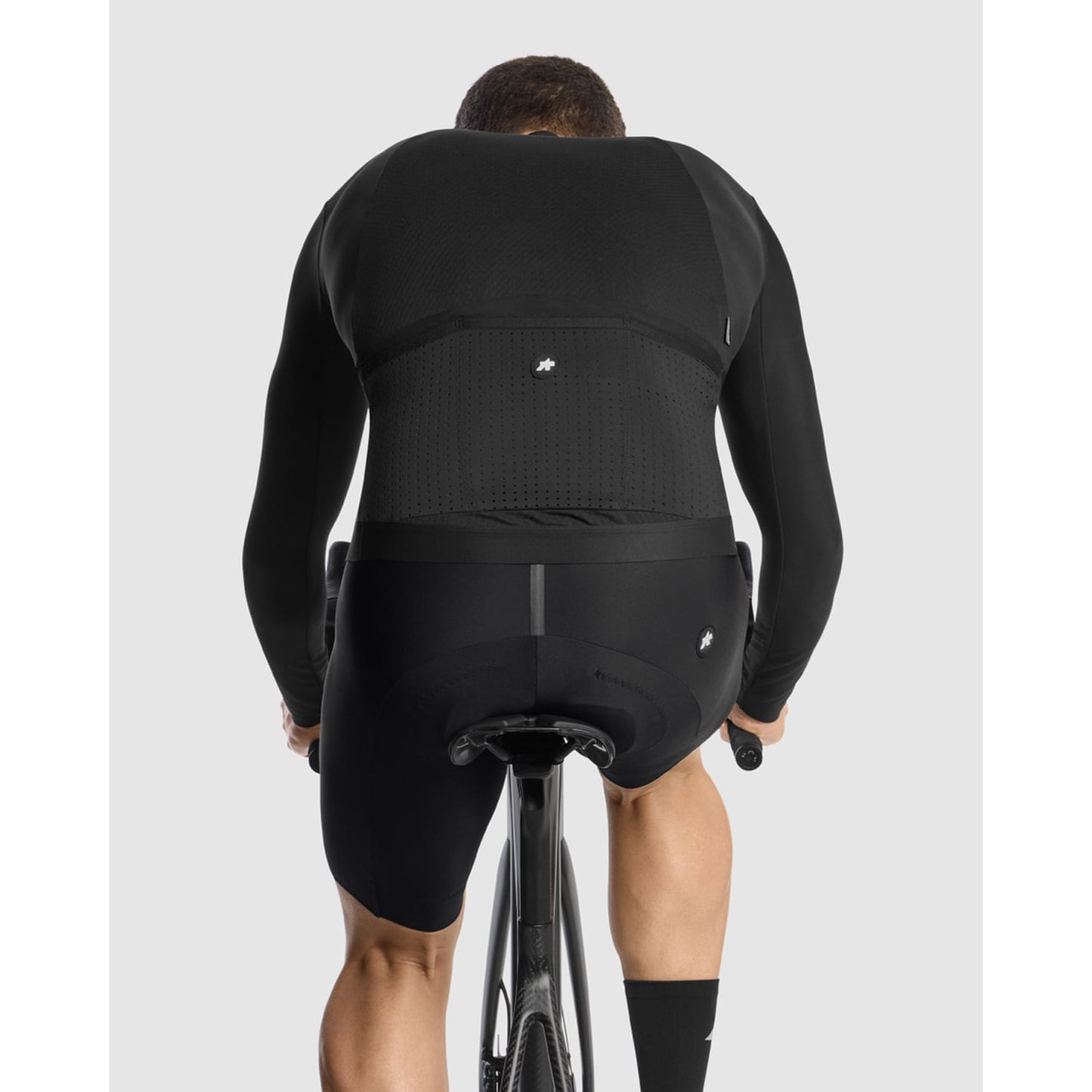 ASSOS EQUIPE R SPRING FALL S11 Dres s dlouhým rukávem Black