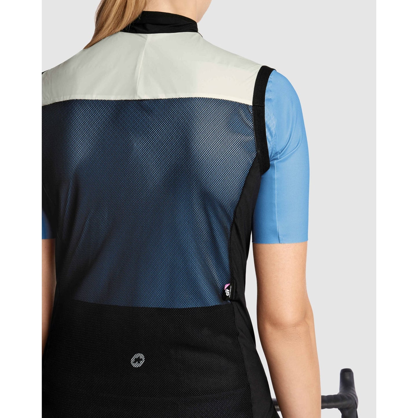 ASSOS UMA GT WIND C2 Women's Beige Sleeveless Jacket