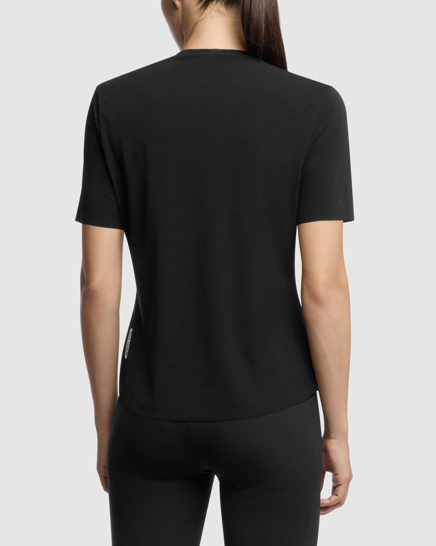 ASSOS TACTICA POST RIDE T5 Dres s krátkým rukávem dámský černý