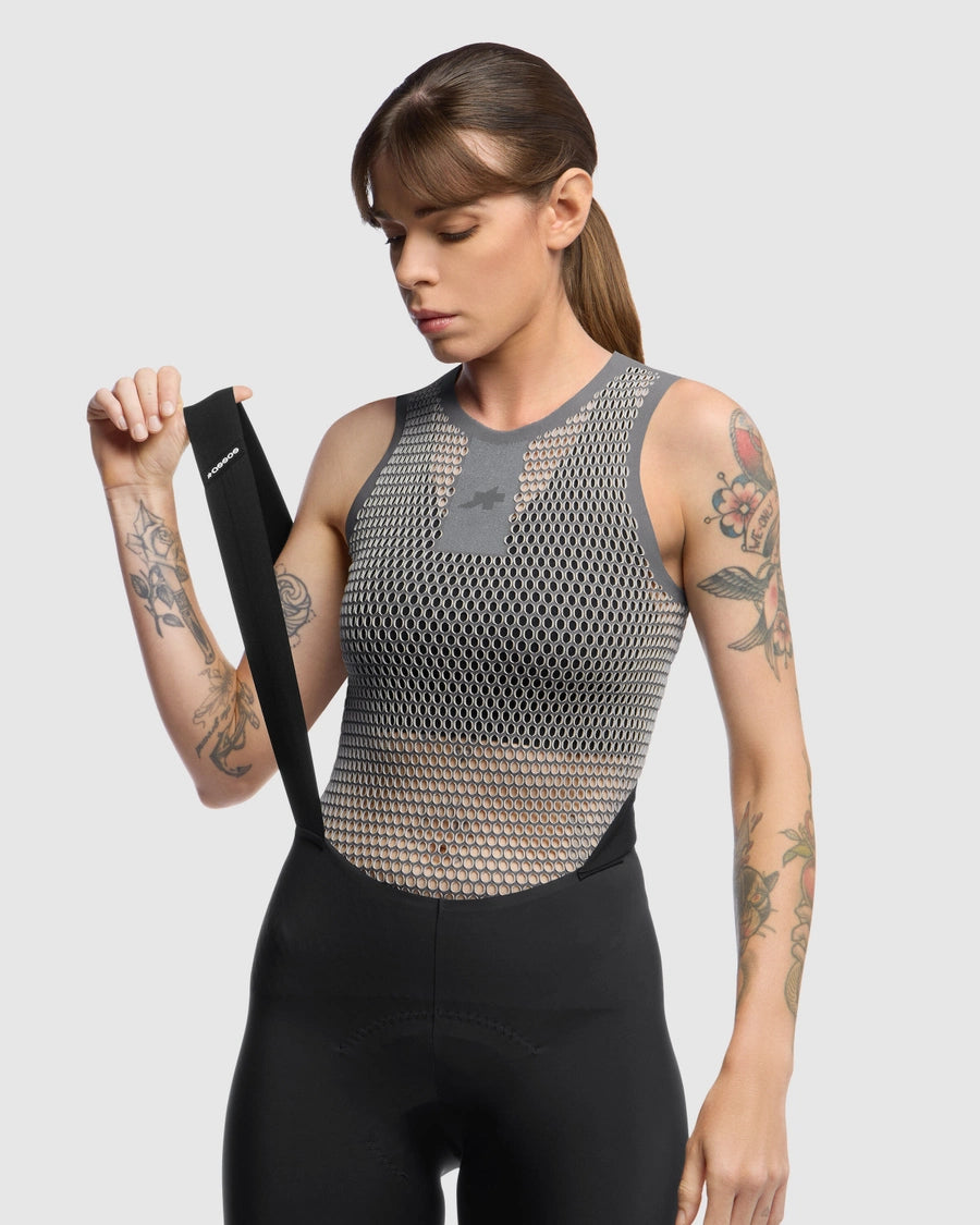 ASSOS EQUPE NS SKIN P1 Spodní prádlo bez rukávů Grey