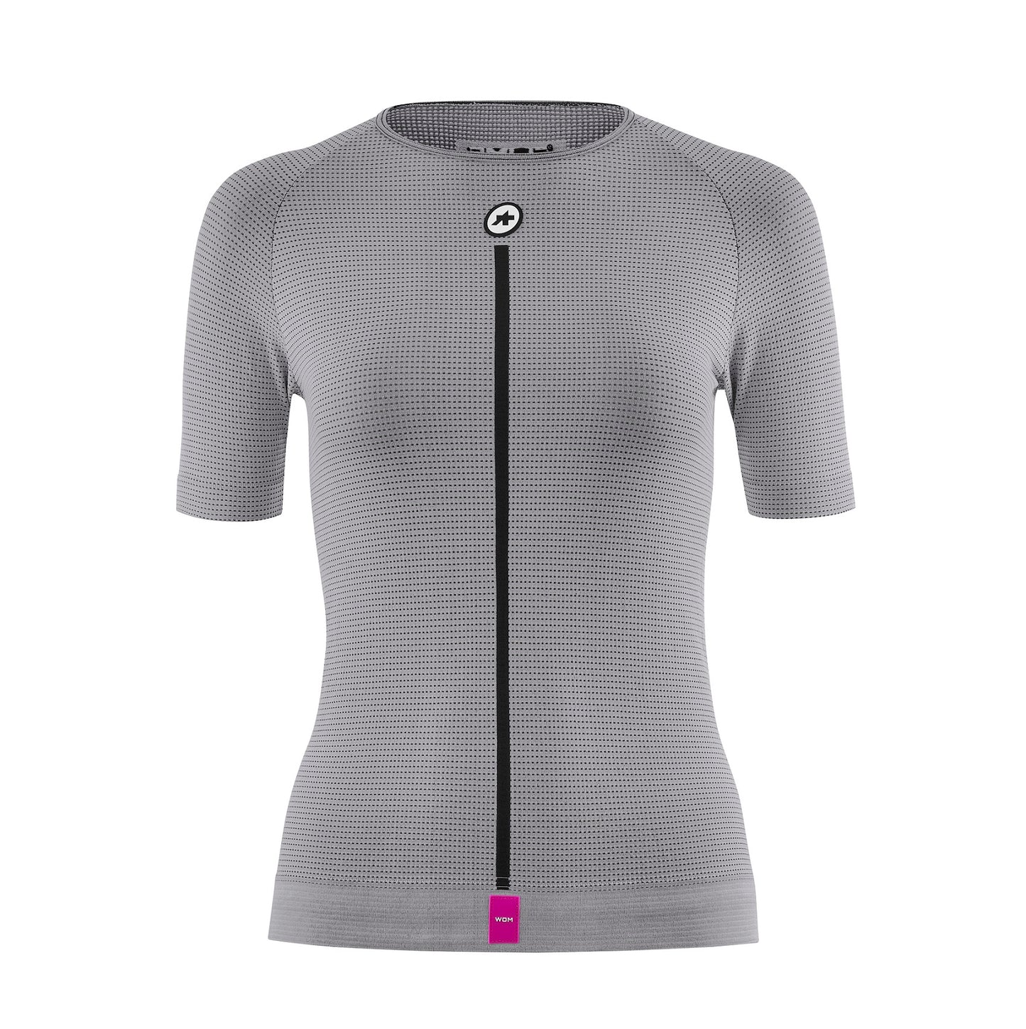ASSOS NS SKIN LAYER P1 Dámské spodní prádlo s krátkým rukávem šedé