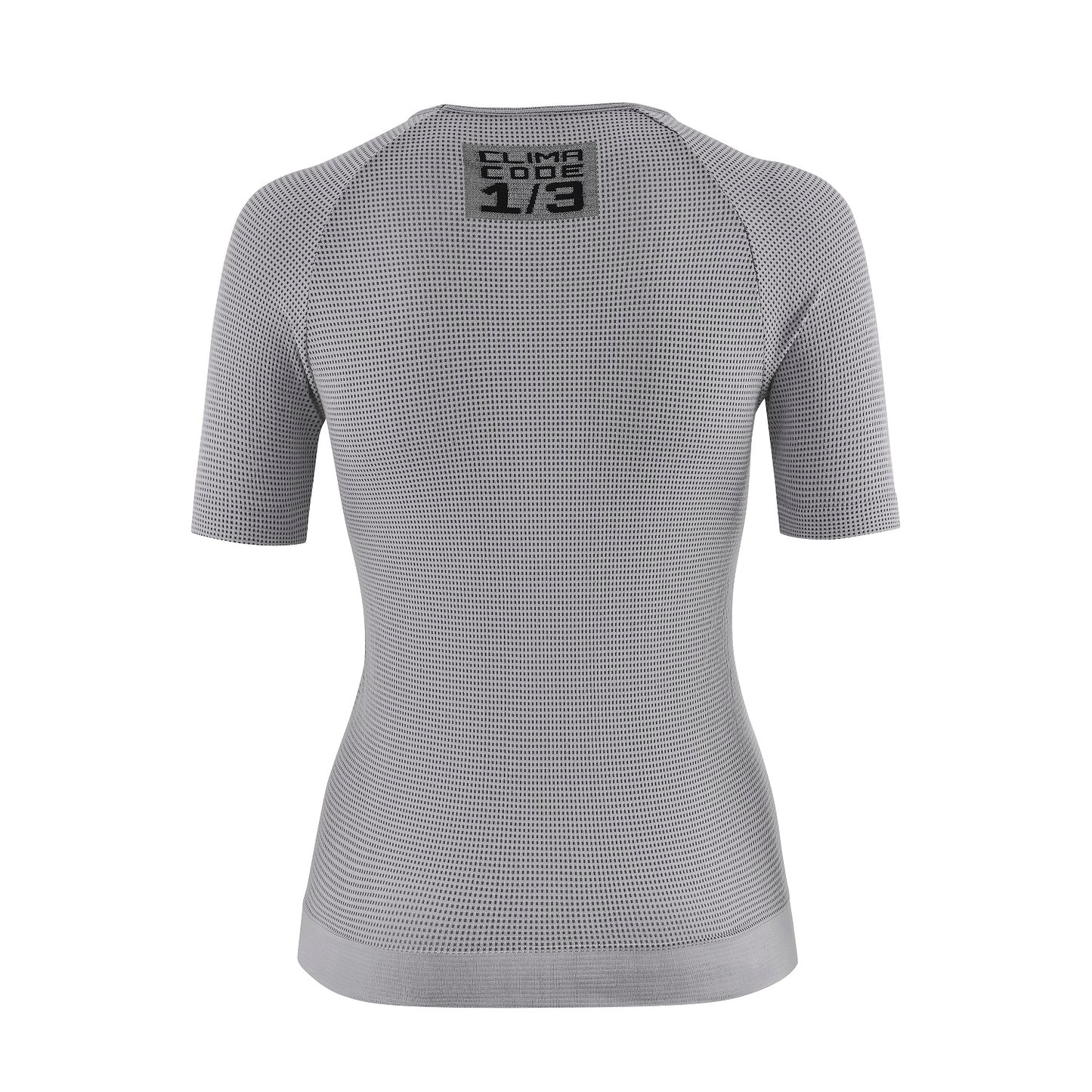 ASSOS NS SKIN LAYER P1 Dámské spodní prádlo s krátkým rukávem šedé
