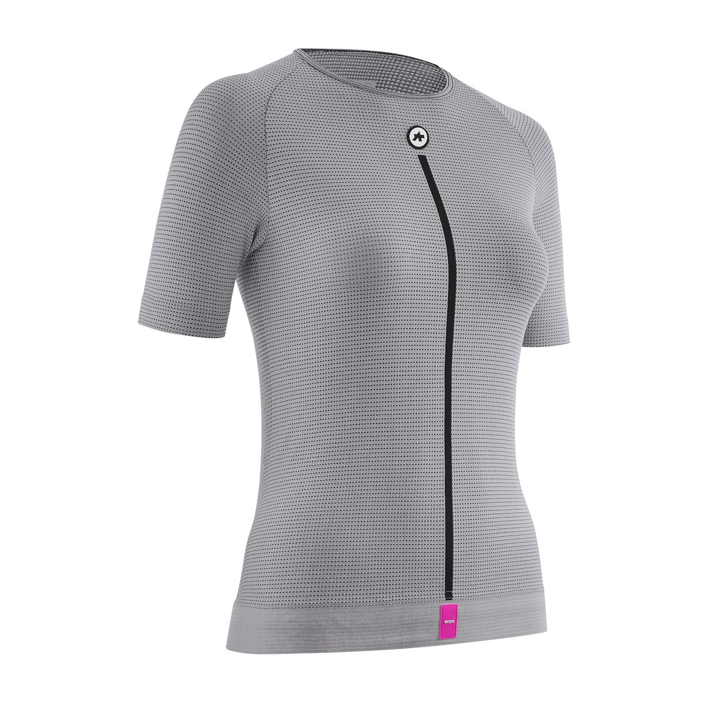 ASSOS NS SKIN LAYER P1 Dámské spodní prádlo s krátkým rukávem šedé