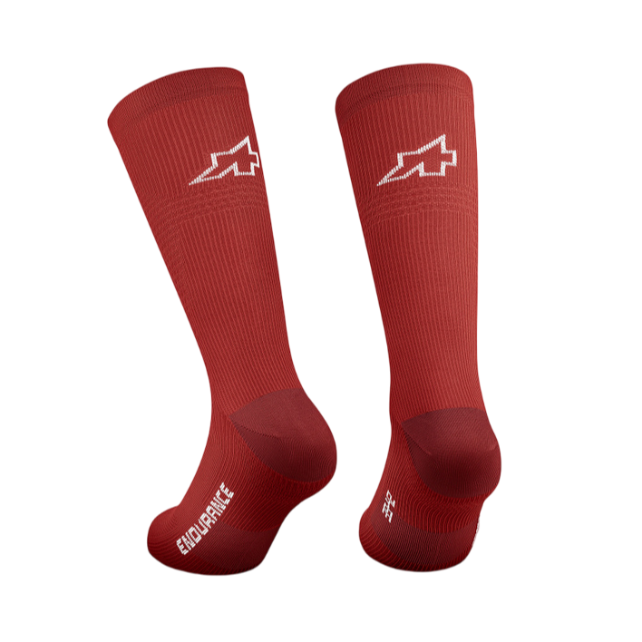 ASSOS ENDURANCE Ponožky S11 Red