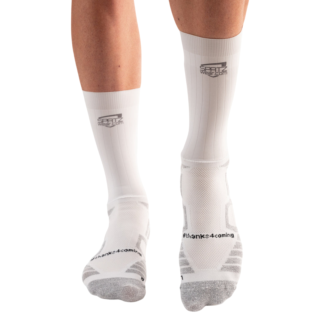 SPATZWEAR SPATZ AERO SOKZ Ponožky bílé