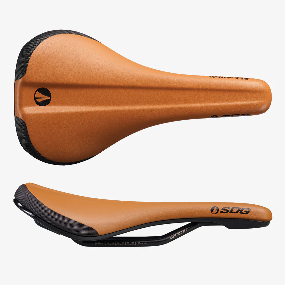 SDG Bell V3 Rails Lux Alloy Sedlo hnědá/černá