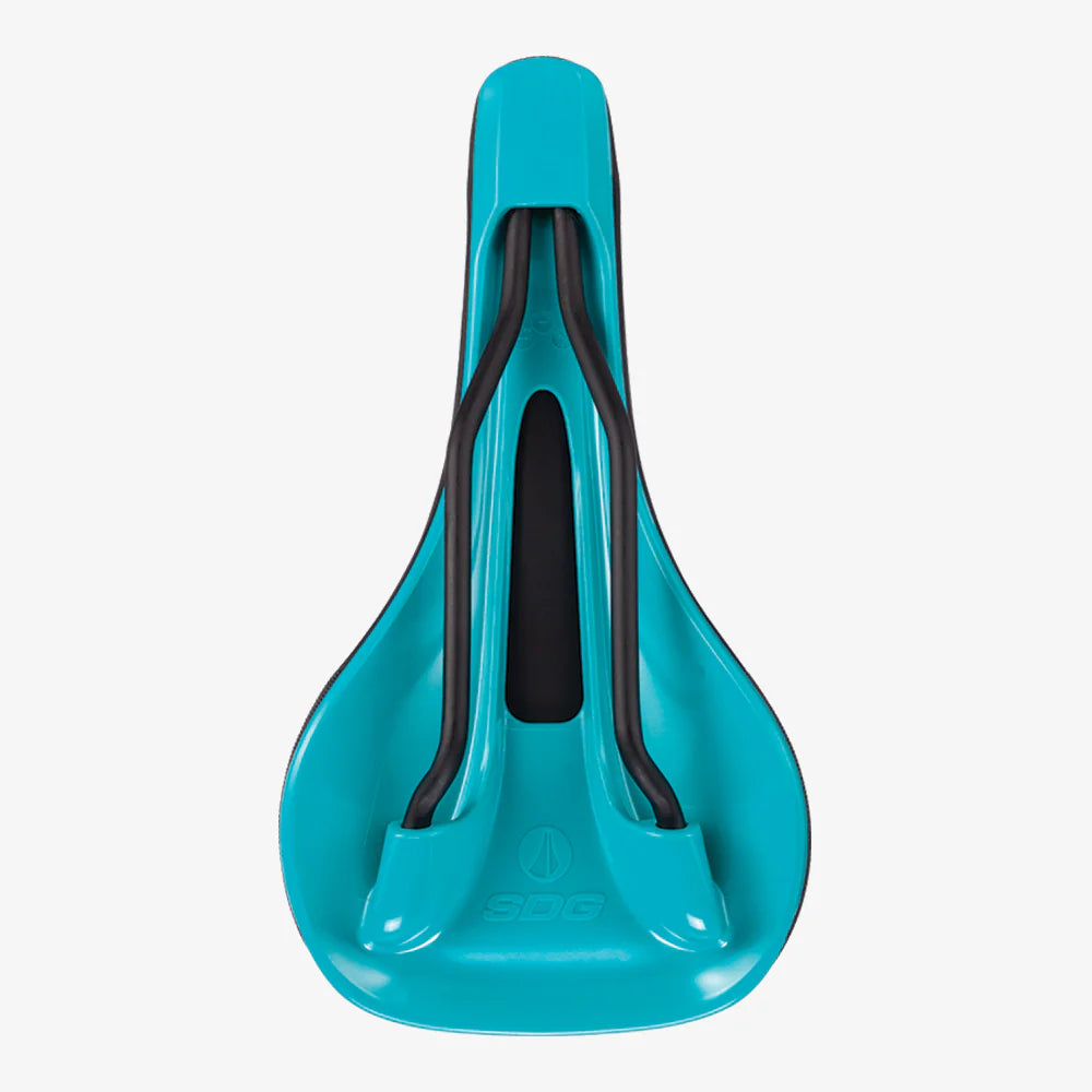 Sedlo SDG BEL-AIR V3 MAX Lux-Alloy Rails Black/Turquoise
