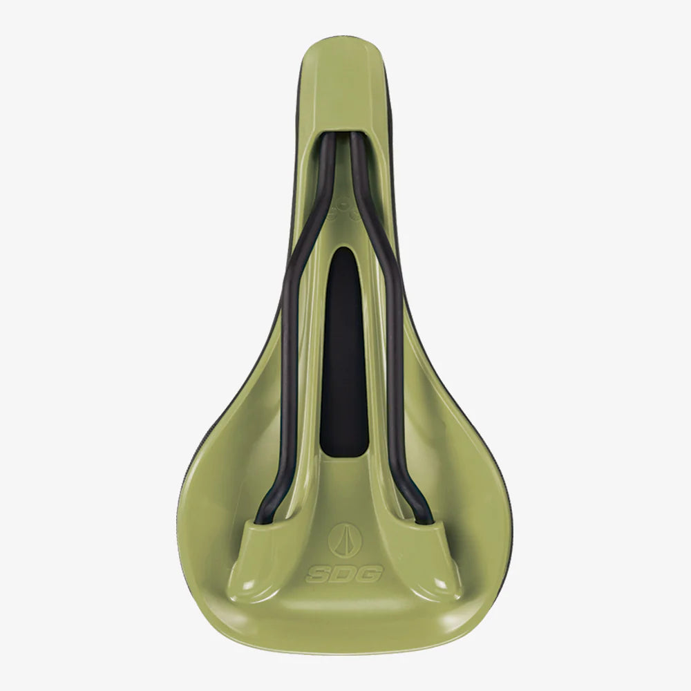 Sedlo SDG BEL-AIR V3 MAX Lux-Alloy Rails Black/Green