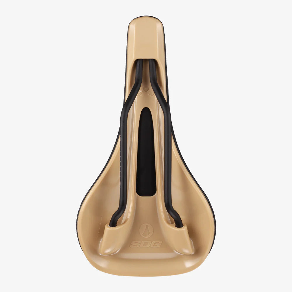 SDG Bell V3 Rails Lux Alloy Sedlo černá/béžová