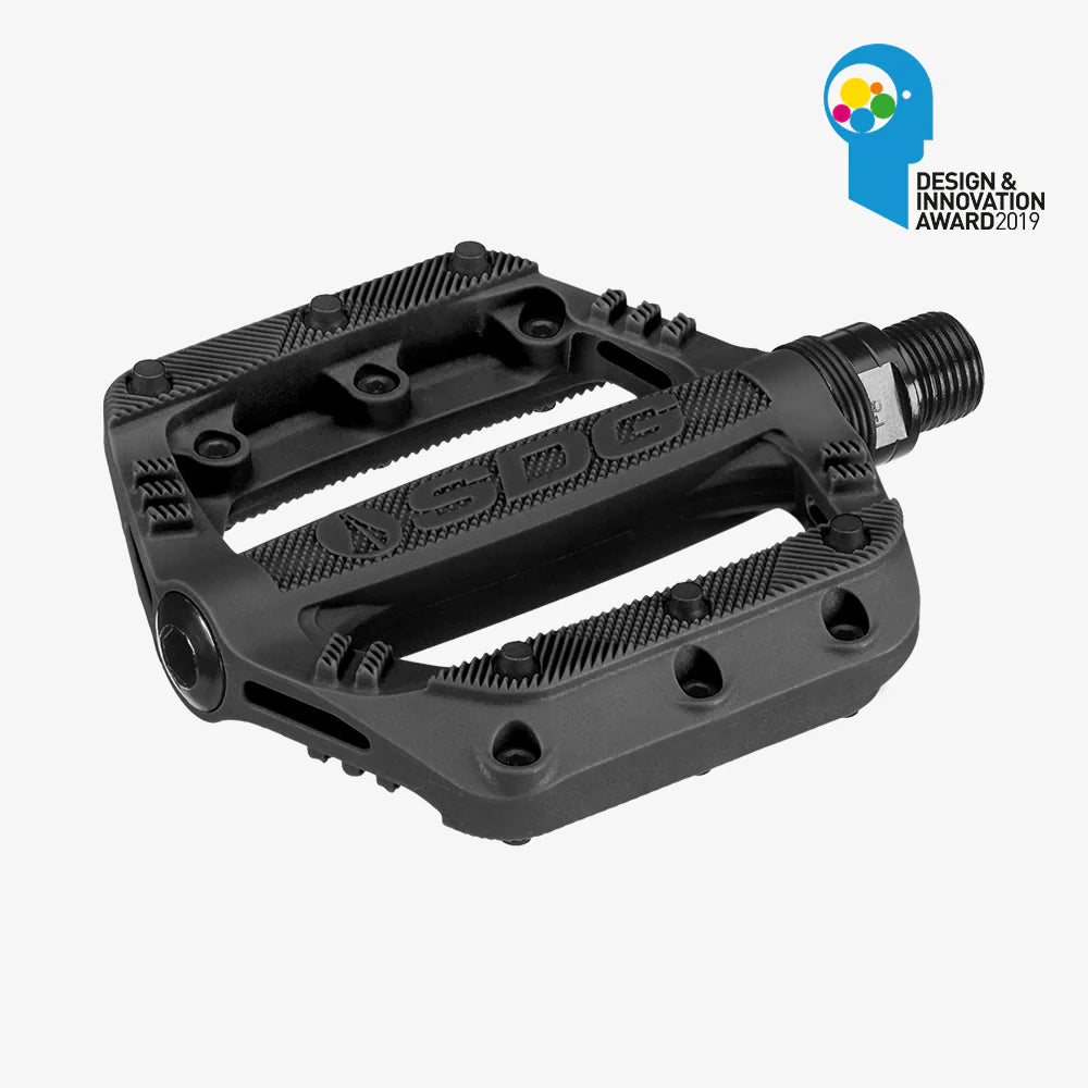 Ploché pedály SDG SLATER Junior Black
