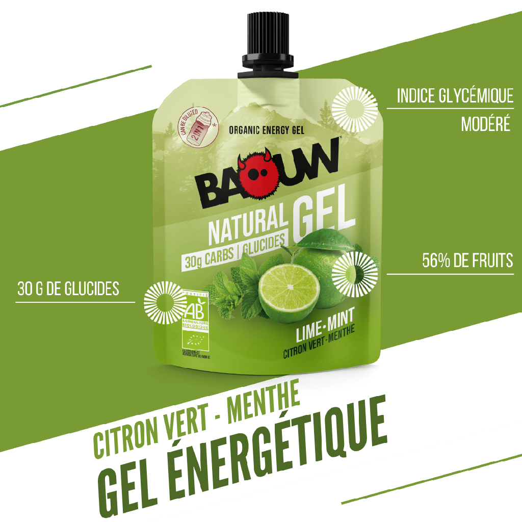 BAOUW Organický limetkový/mátový energizující gel (85g)