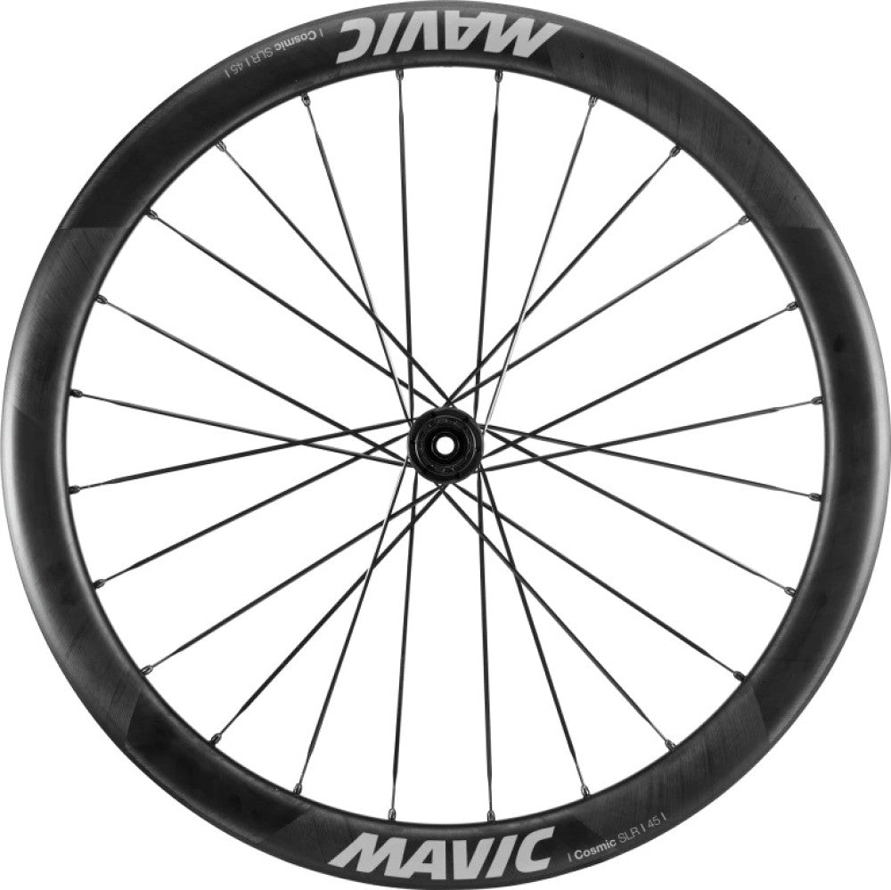 Zadní kolo MAVIC COSMIC SLR 45 DISC 23 mm připravené na bezdušové pneumatiky (Center Lock)