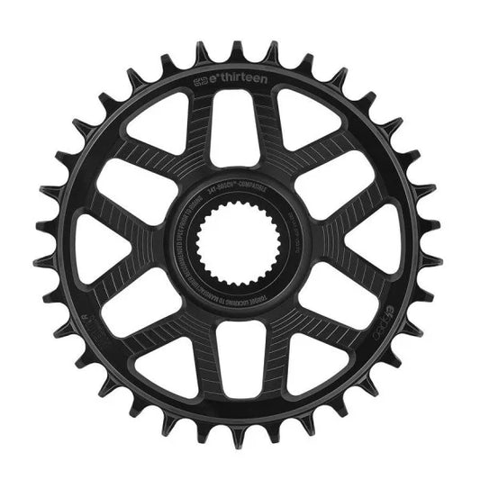 E-THIRTEEN HELIX RACE E-SPEC 11/12V přímá montáž Bosch Gen4 13mm Offset Mono řetězový kroužek černý