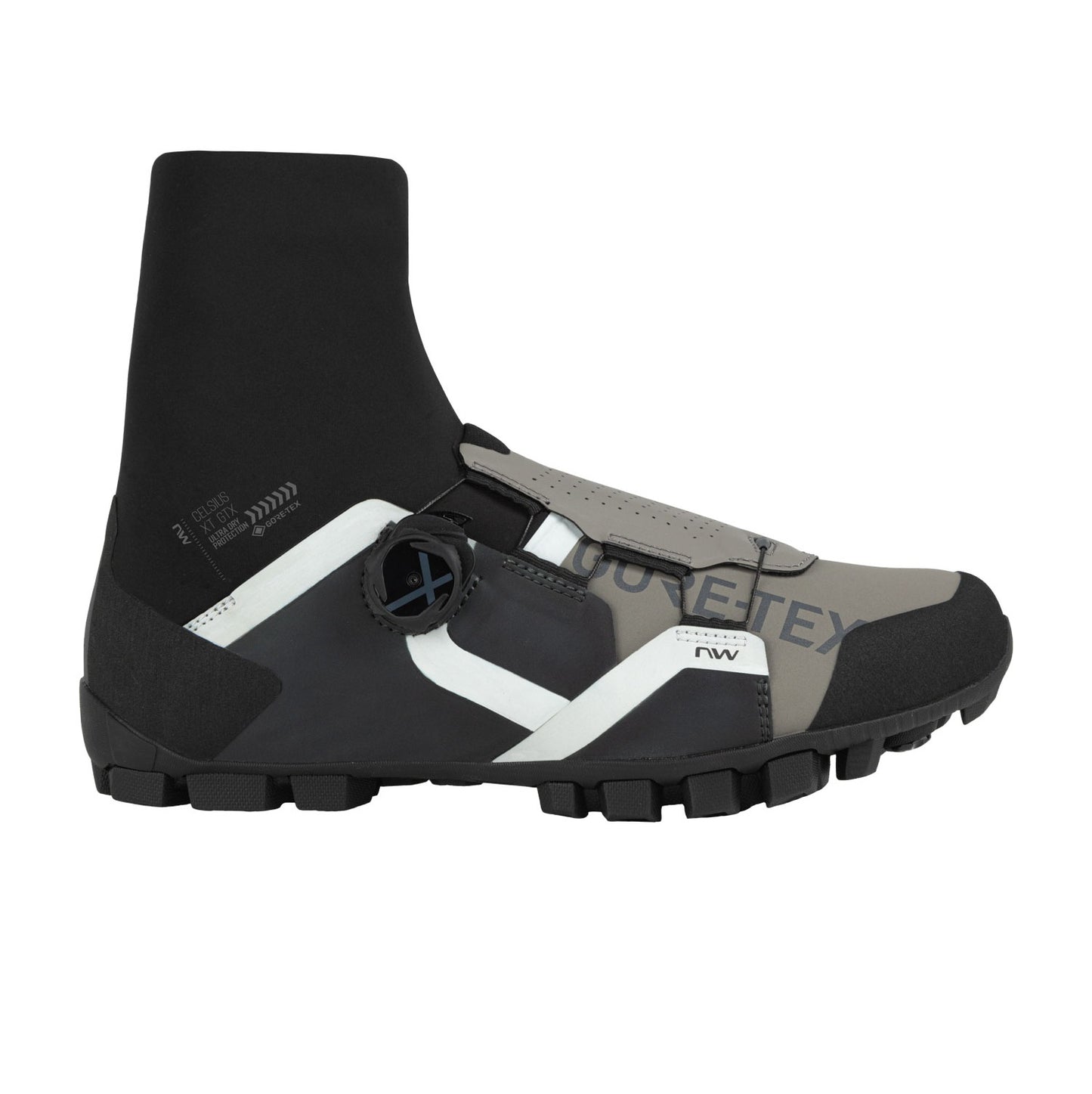 NORTHWAVE CELSIUS XT GTX WINTER MTB boty Black/Grey