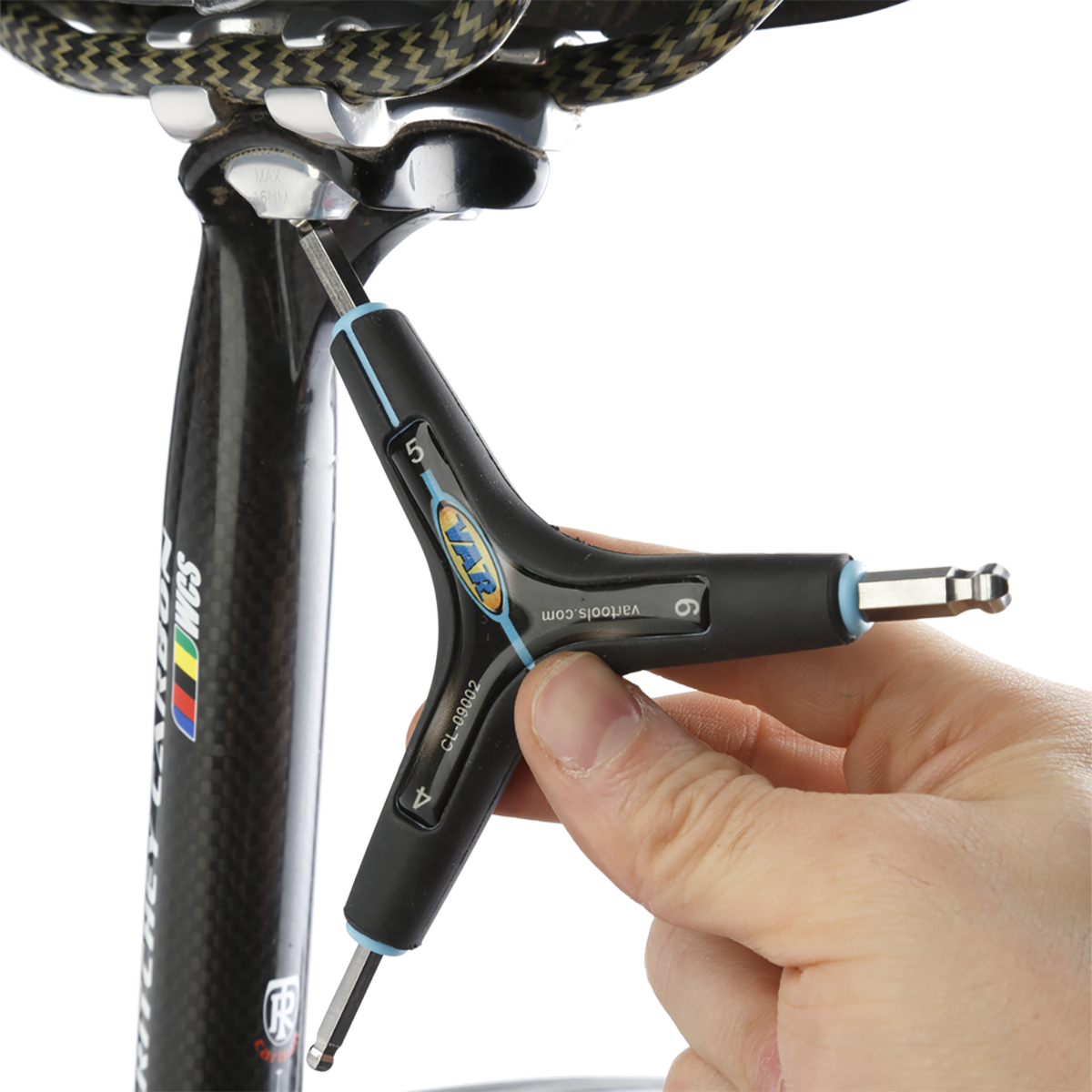 VAR CL-09002-C imbusové klíče s kulovou hlavou ve tvaru Y 4/5/6 mm