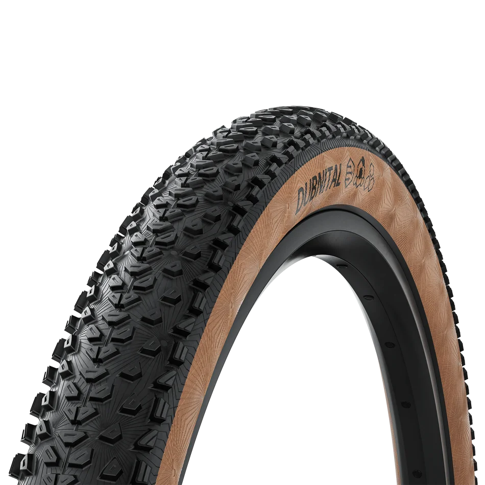 CONTINENTAL DUBNITAL Race Rapid 29x2.40 Tubeless Ready Soft Brown tire