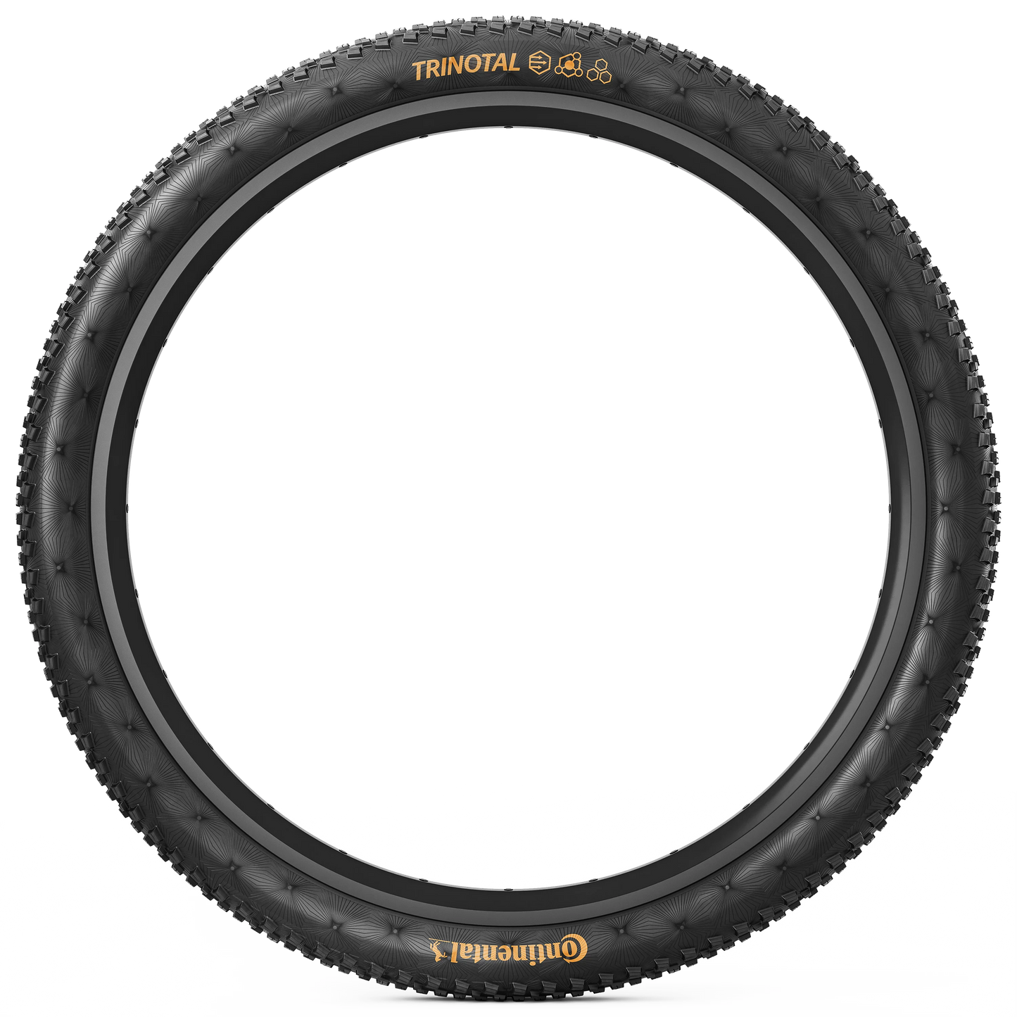 CONTINENTAL TRINOTAL Trail Rapid 29x2.40 Tubeless Ready Soft Black tire