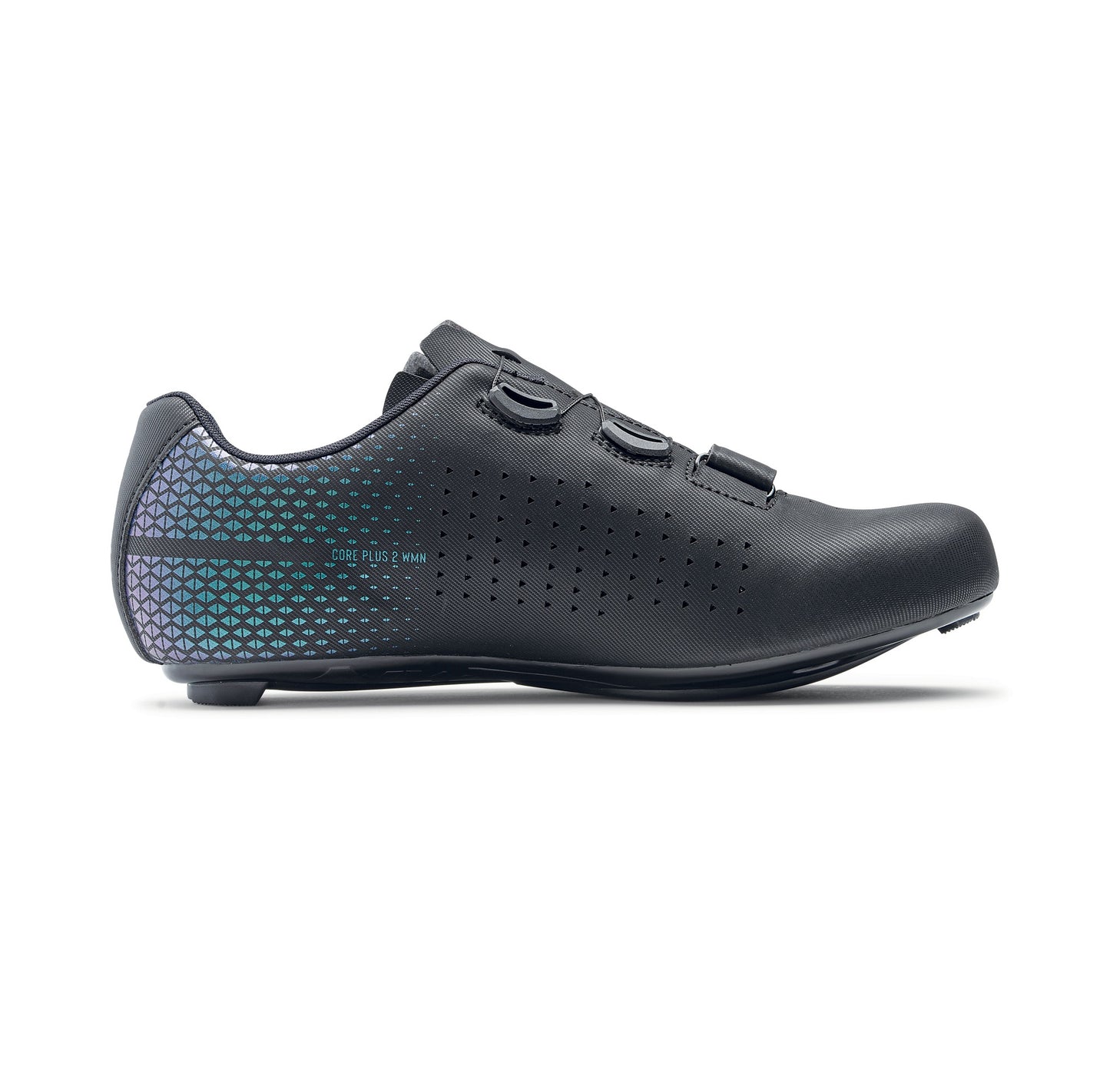 Shoes Road  NORTHWAVE CORE PLUS 2 Femme Black/Iridescent