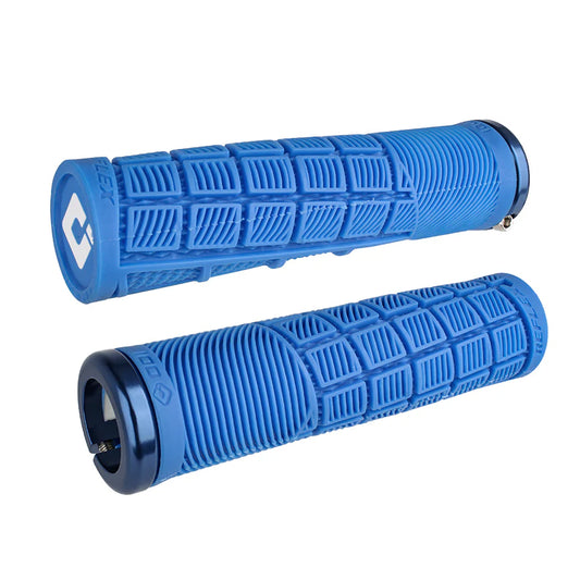Grips ODI REFLEX V2.1 Lock-on 135 mm Blue