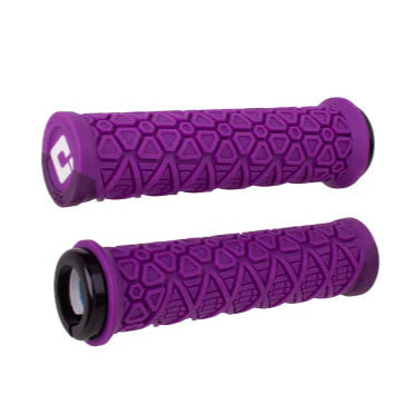 ODI VANQUISH Lock-On Gripy 135 mm Violet