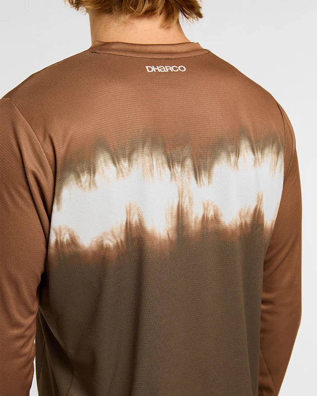 DHARCO GRAVITY DUNE Long Sleeve Brown Jersey