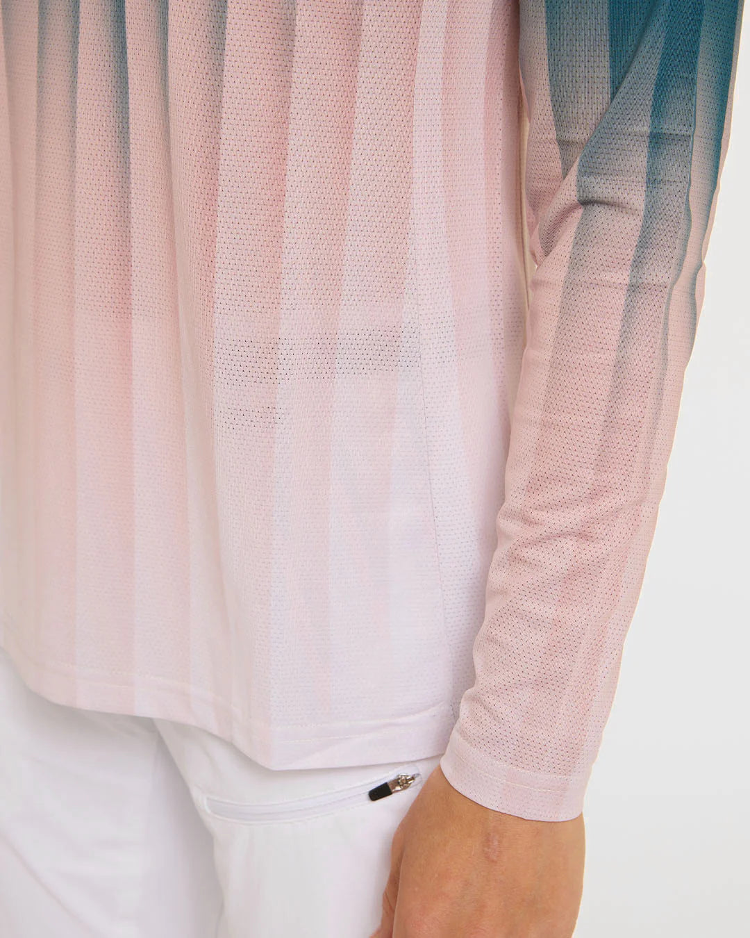 Dámský dres DHARCO RACE DUSTY PRISM s dlouhým rukávem Black/Pink