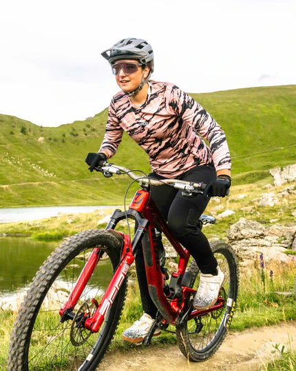 Women's DHARCO GRAVITY AMBUSH Long Sleeve Jersey Brown/Black