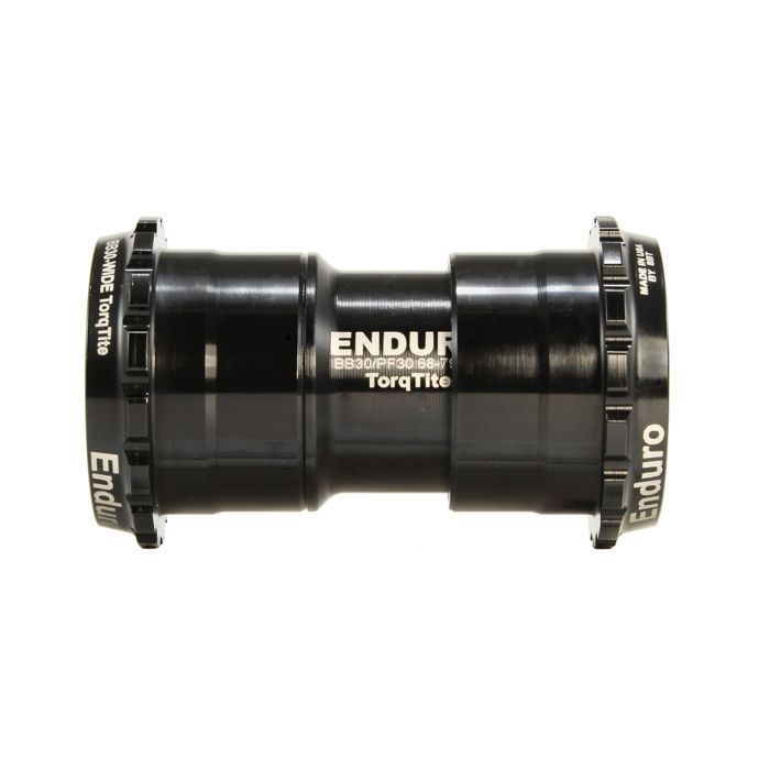 ENDURO BEARINGS TorqTite PF30 bottom bracket 30mm axle Stainless steel bearings Black