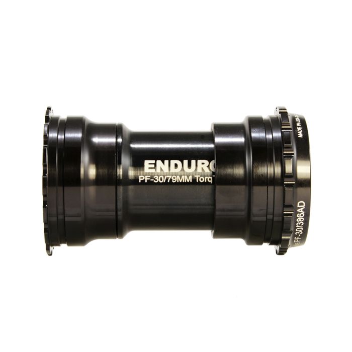 Bottom bracket ENDURO BEARINGS TorqTite BBright Axle 30mm Inox Black