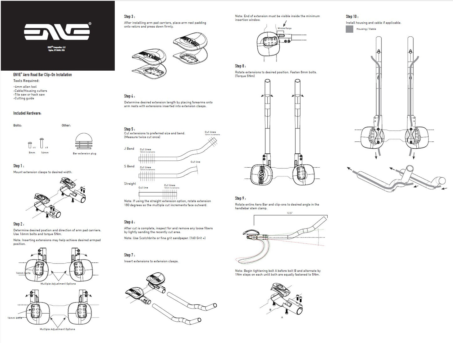 Prodlužovací kabel ENVE SES Aero Clip On