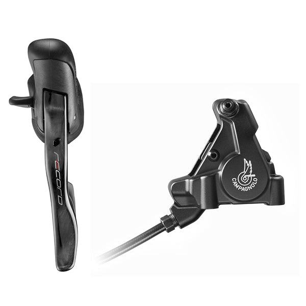Levá páka a přední třmen 140mm CAMPAGNOLO RECORD FLAT MOUNT 2021